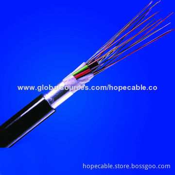 Two Parallel Steel Wires, PE Sheath, Filling Compound,Loose Tube,Loose Tube,GYXTW Fiber Optic Cable